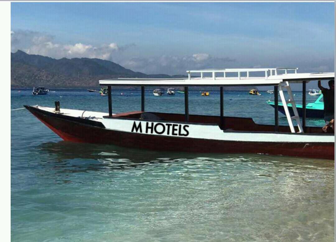 Atlas Gili Party Hostel Gili Trawangan Luaran gambar